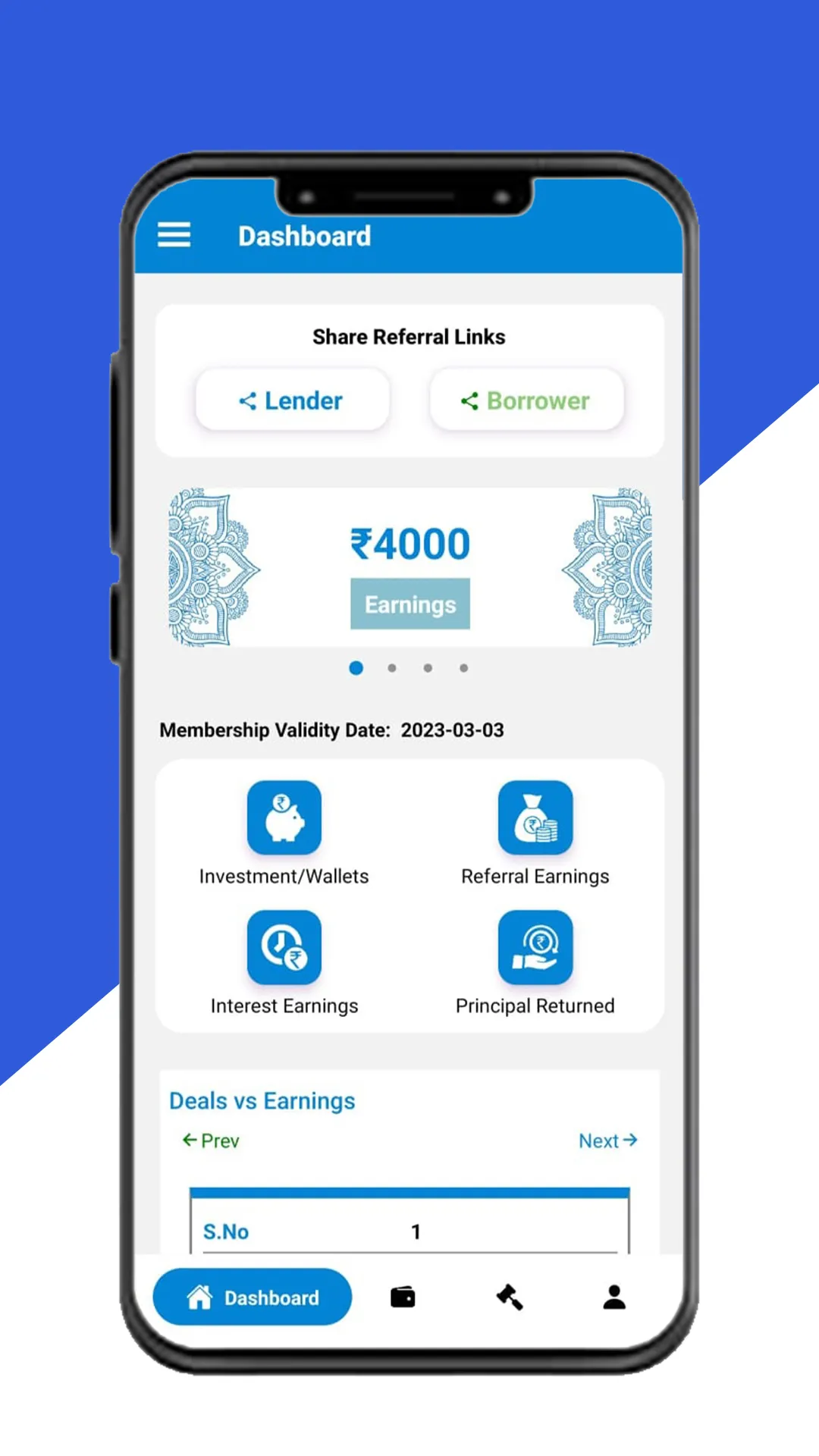 OXYLOANS - LENDERS | Indus Appstore | Screenshot