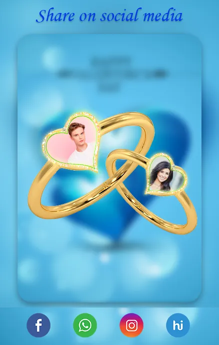 Lovely Ring Photo Frames : Lov | Indus Appstore | Screenshot