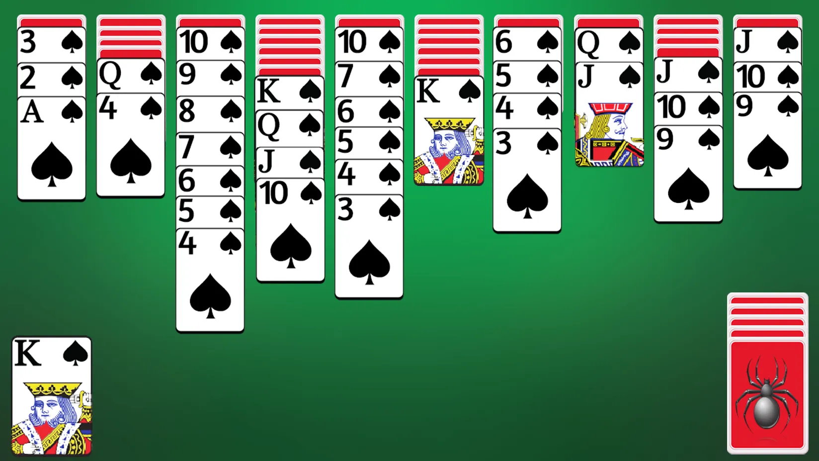 Spider Solitaire | Indus Appstore | Screenshot