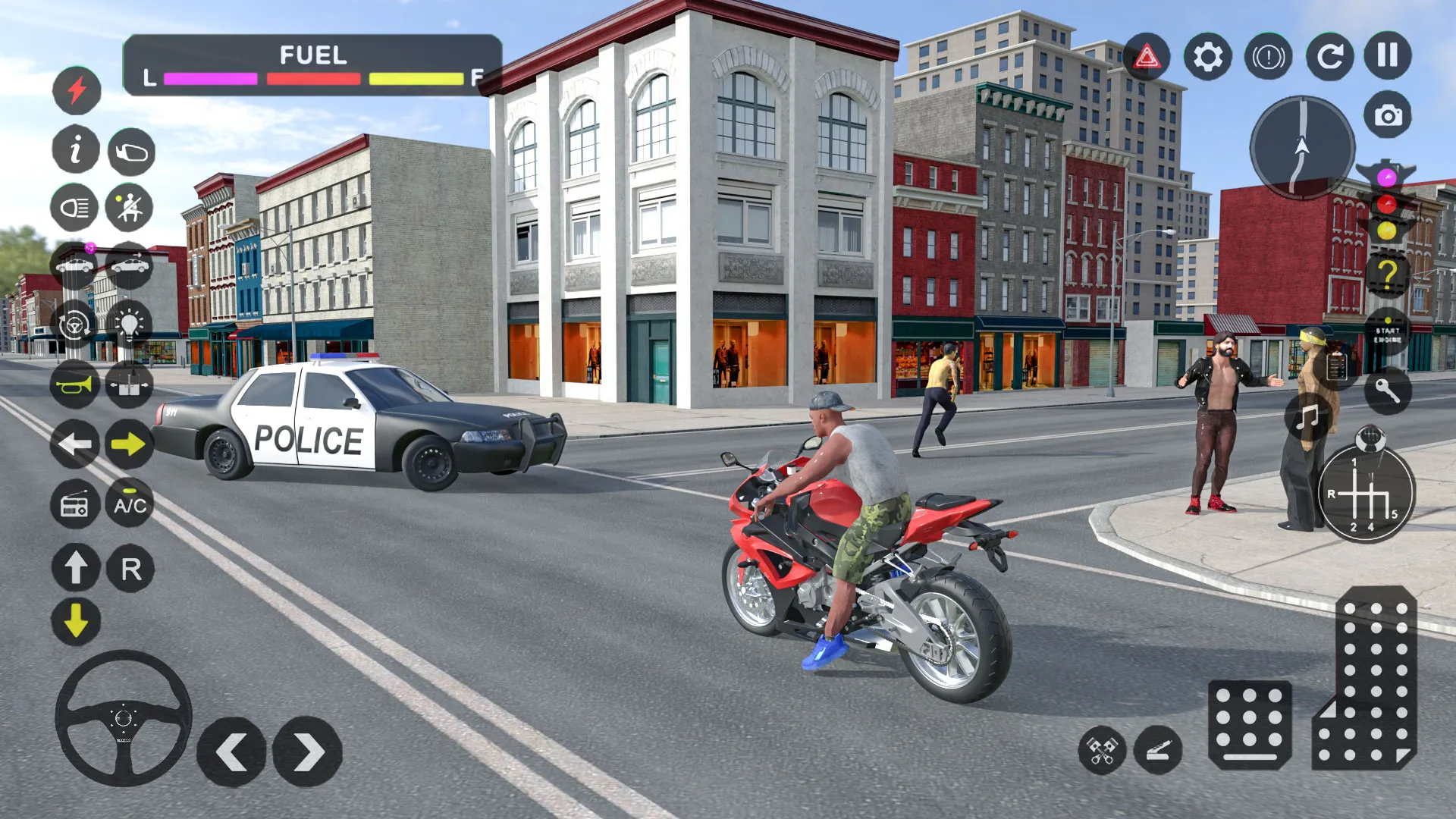 Indian Bikes & Car Driving Sim | Indus Appstore | Screenshot