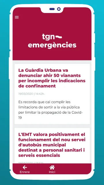 TGN Emergències | Indus Appstore | Screenshot