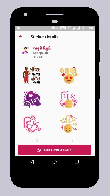 Stickers for WhatsApp | Indus Appstore | Screenshot