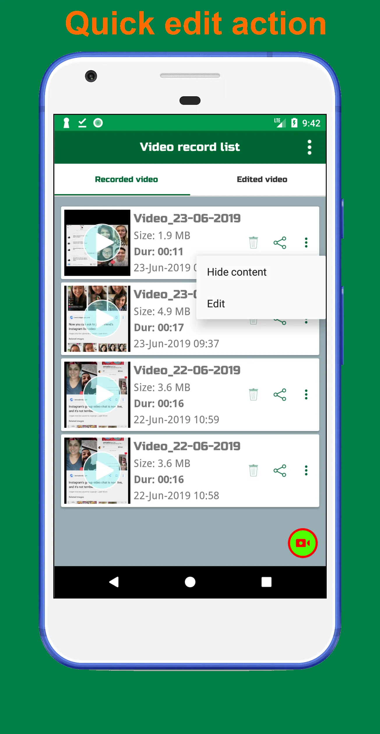 Video call recorder - record v | Indus Appstore | Screenshot