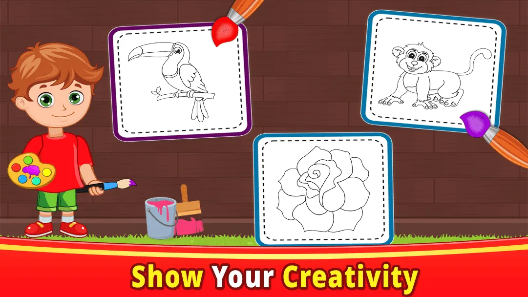 Kids Drawing Games For Toddler | Indus Appstore | Screenshot