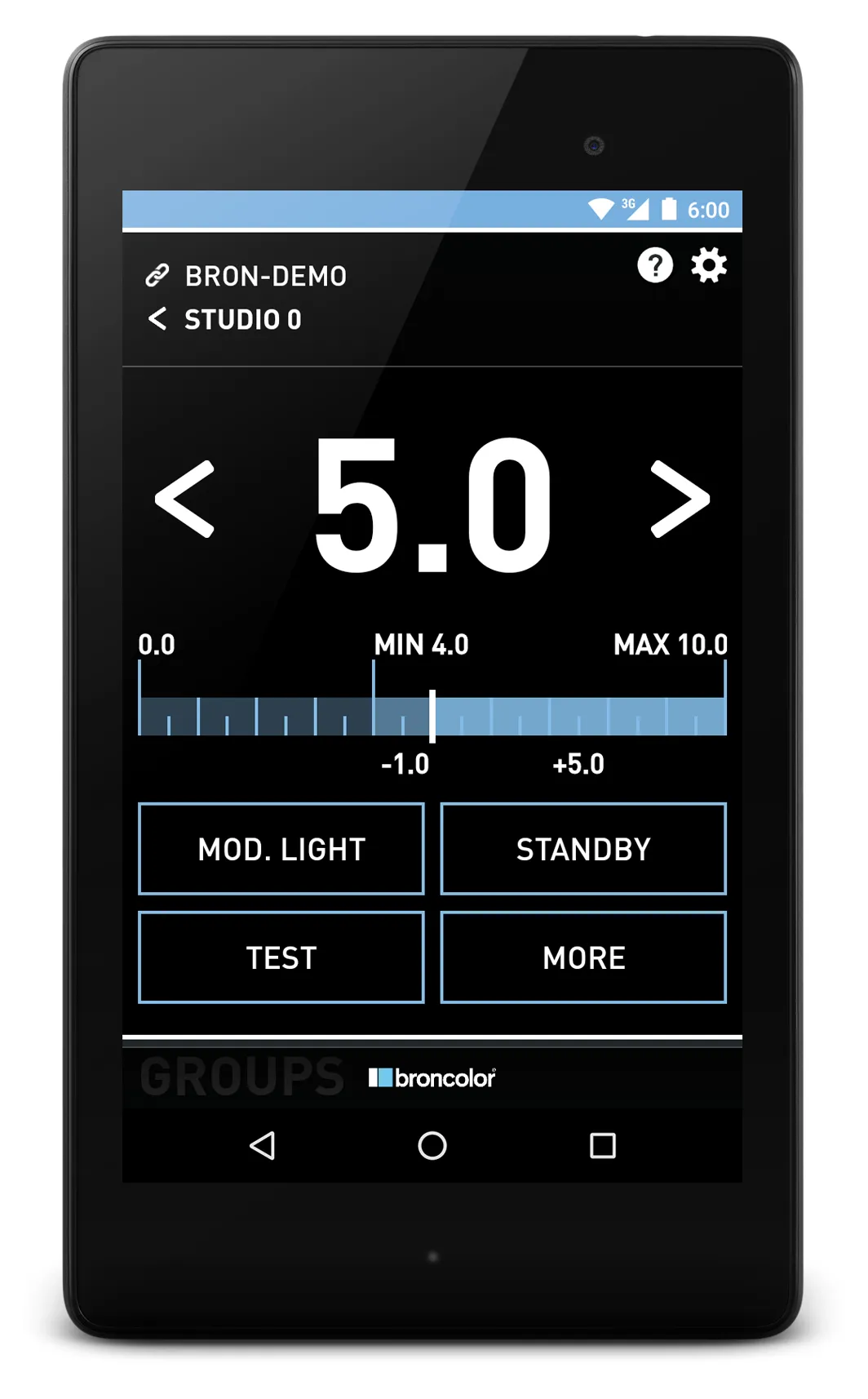 bronControl | Indus Appstore | Screenshot