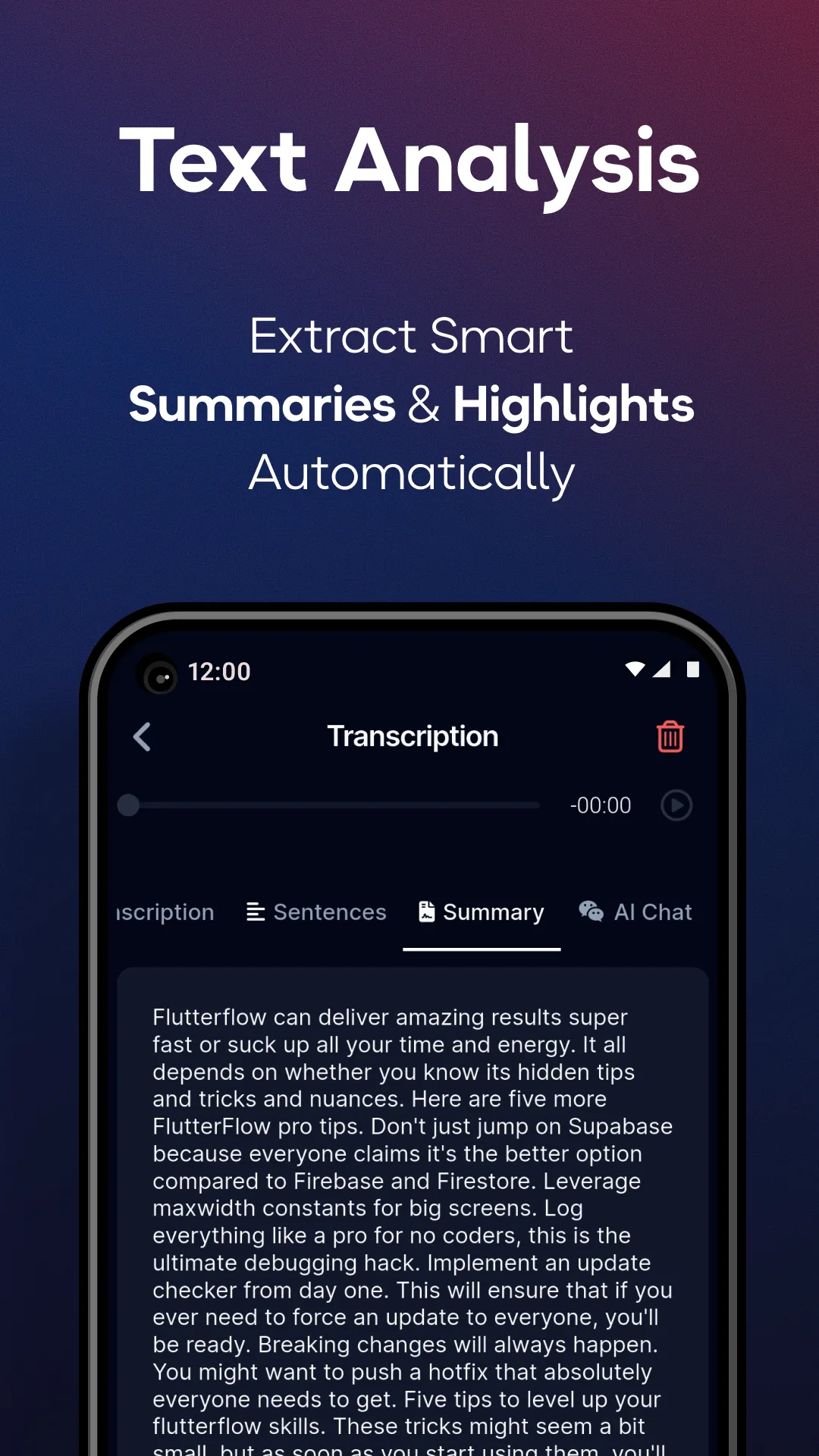 Transcribe Video & Audio | Indus Appstore | Screenshot