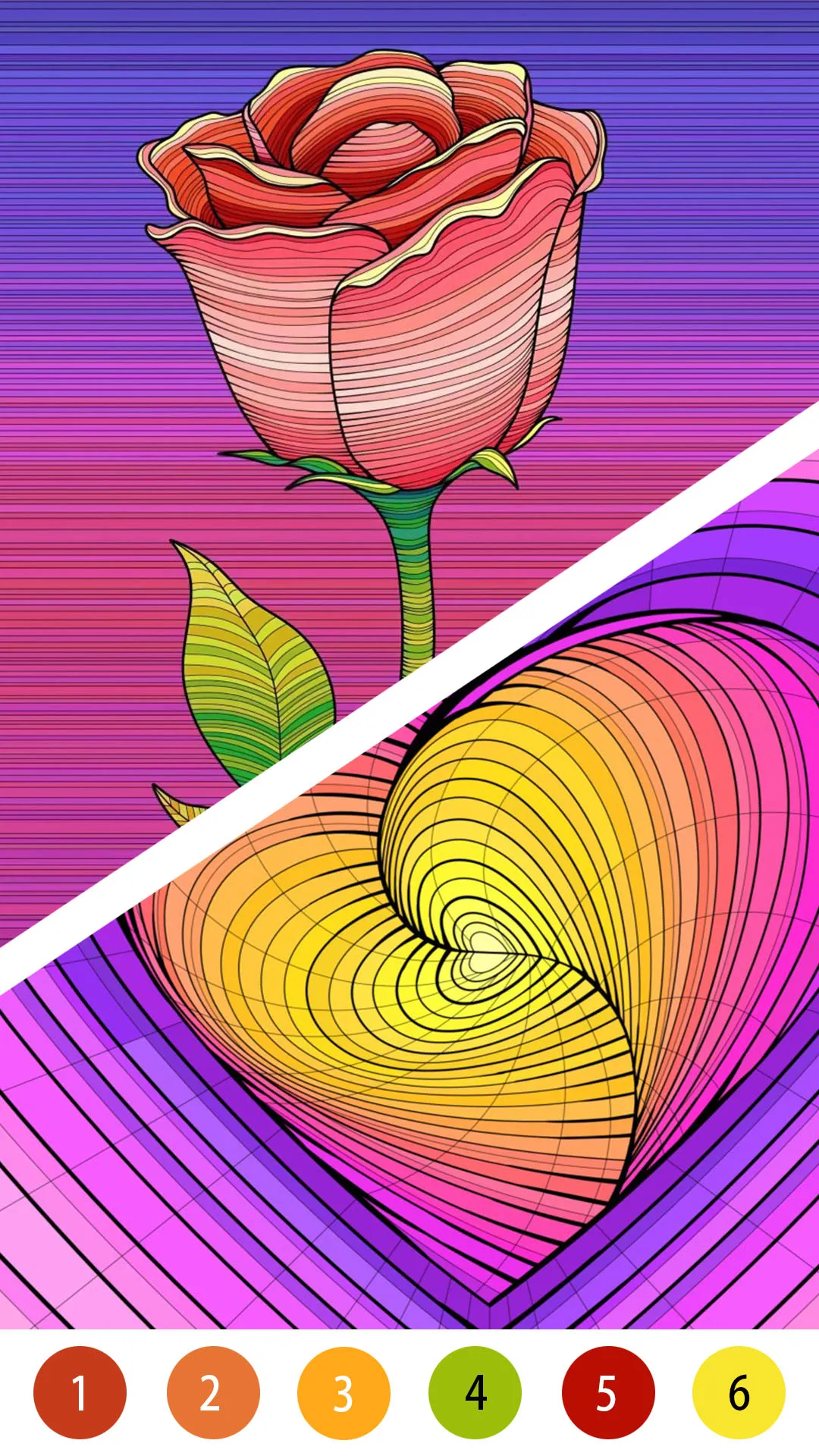 Pop Color - Paint by number | Indus Appstore | Screenshot