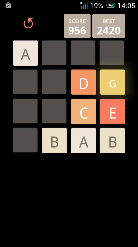 2048 Alphabet | Indus Appstore | Screenshot