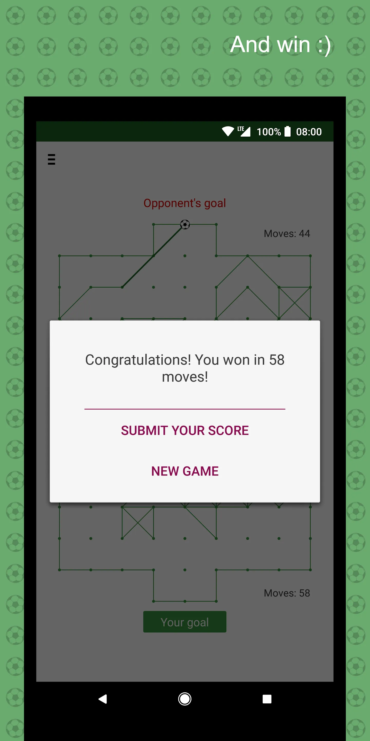 Paper Football (Logic game) | Indus Appstore | Screenshot