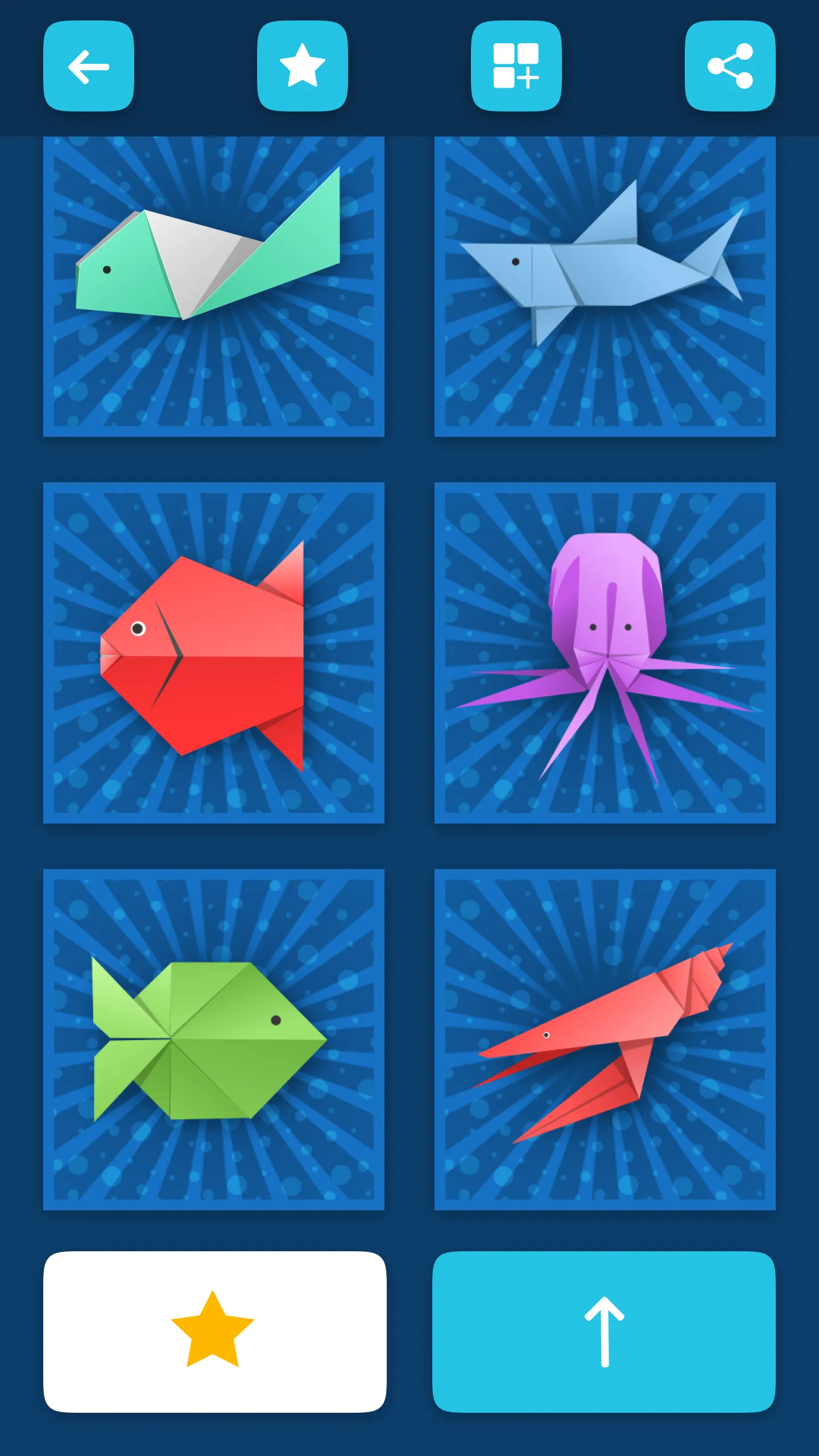 Origami Fishes From Paper | Indus Appstore | Screenshot