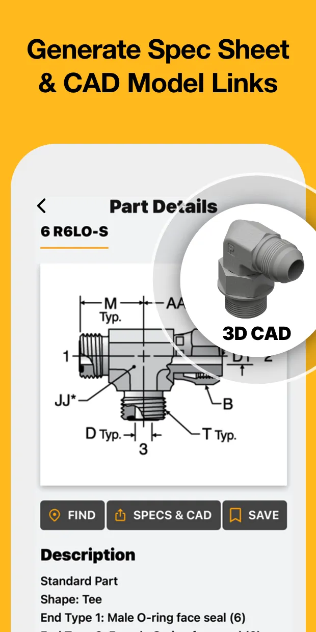 Parker FittingFinder™ | Indus Appstore | Screenshot