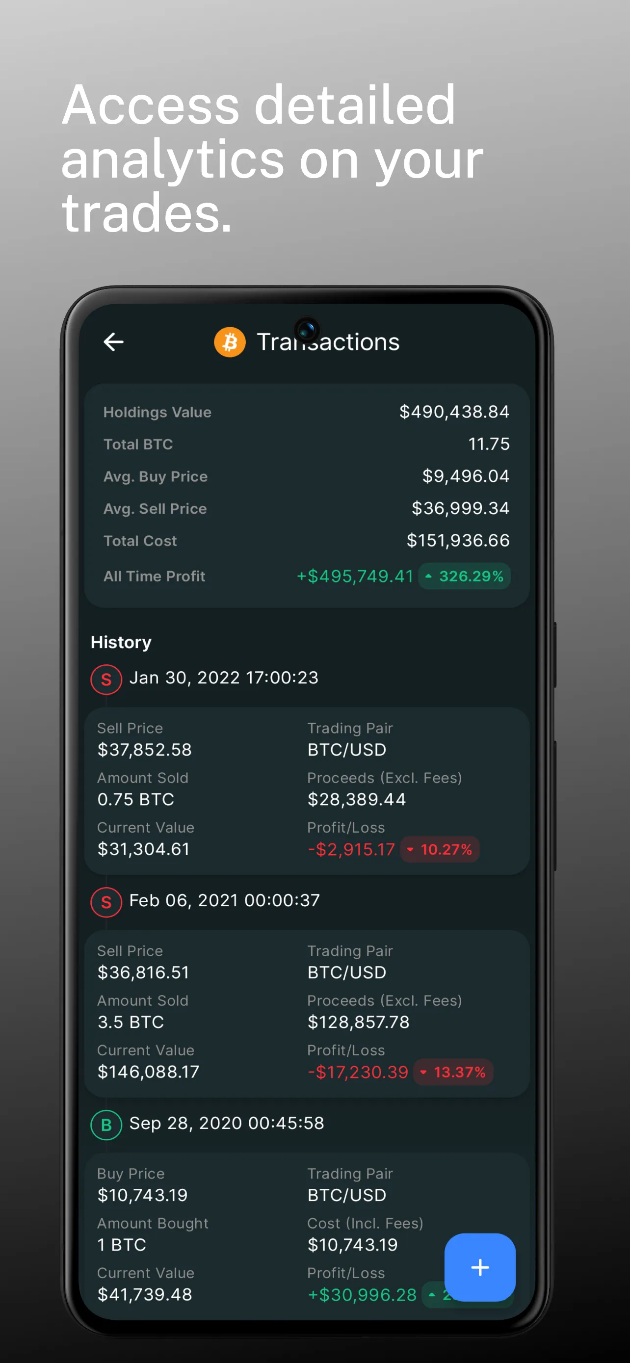 Crypto Market Cap - Portfolio | Indus Appstore | Screenshot