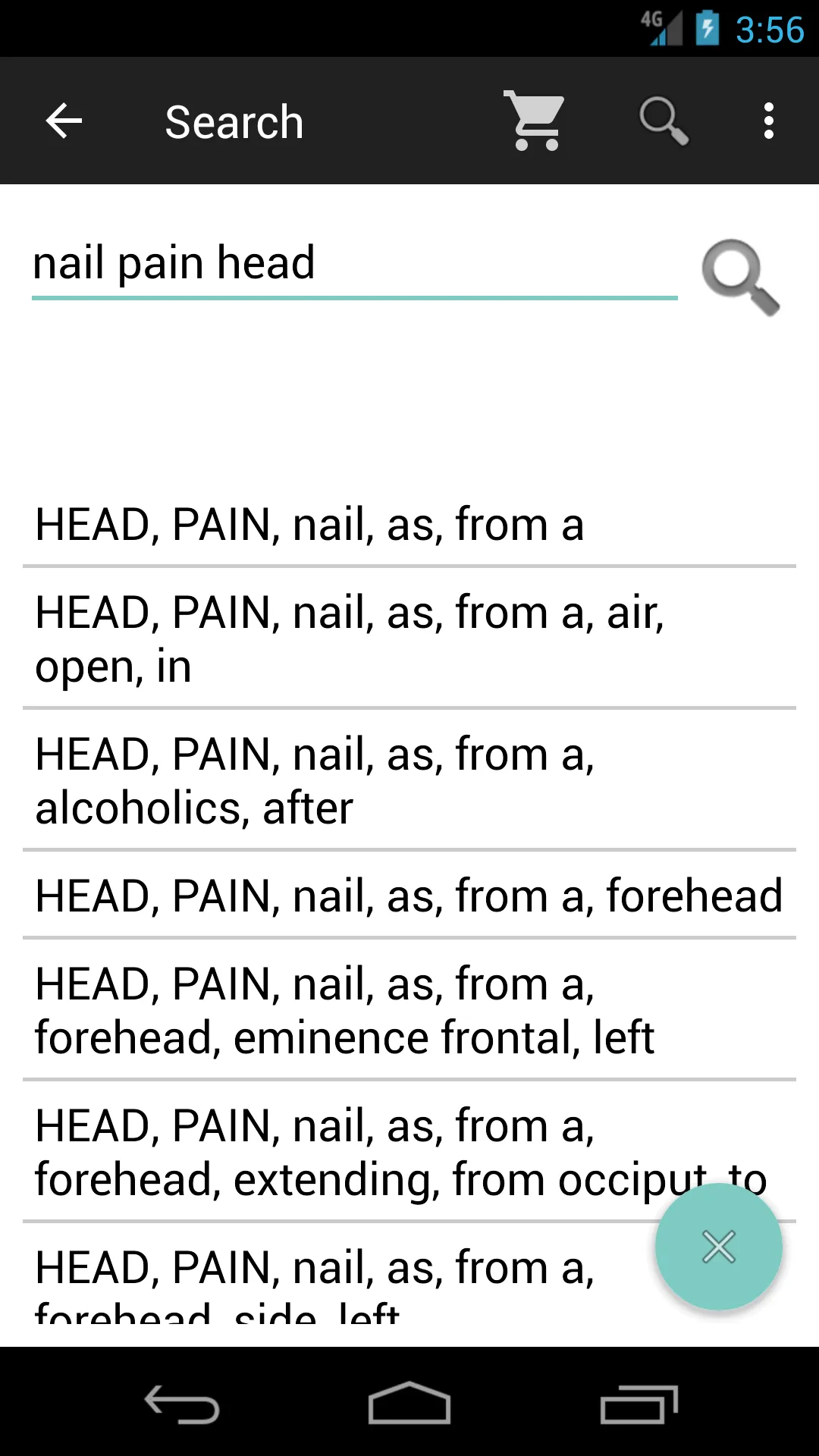 Homoeopathic Repertorium | Indus Appstore | Screenshot