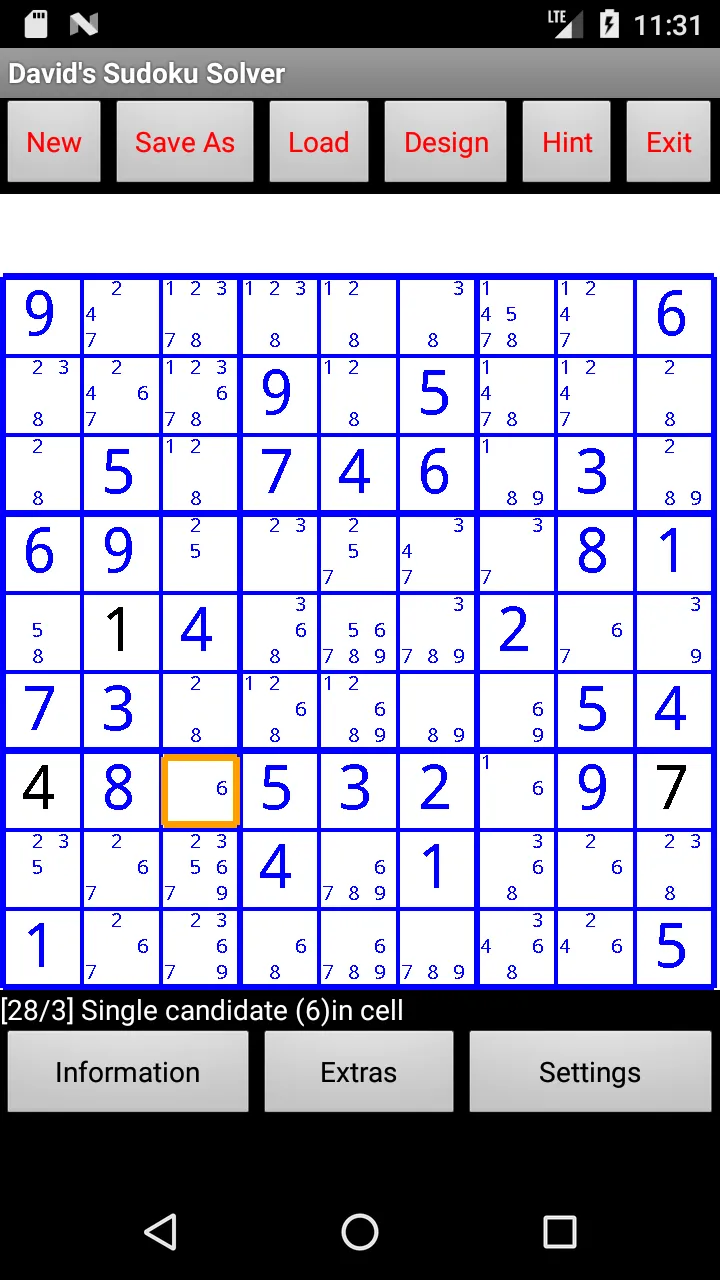 Davids Sudoku Solver V2 | Indus Appstore | Screenshot