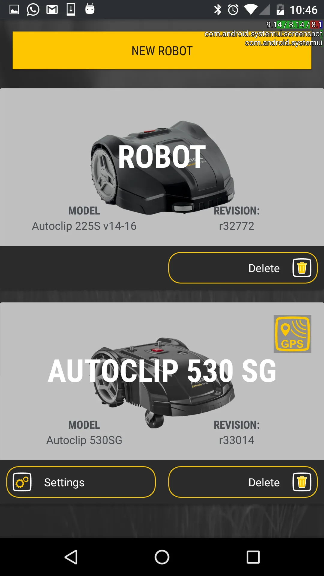 Stiga Autoclip robots. | Indus Appstore | Screenshot