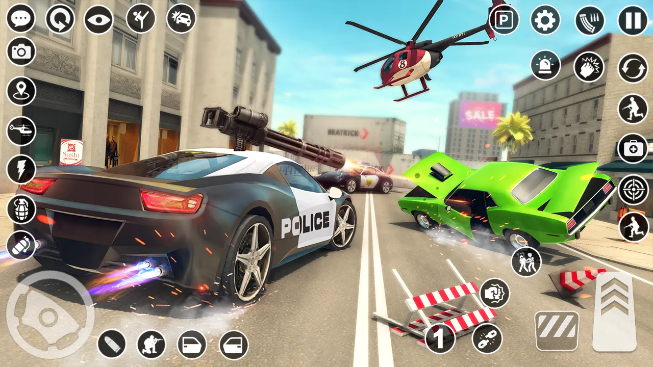 Car Chase 3D: Police Car Game | Indus Appstore | Screenshot