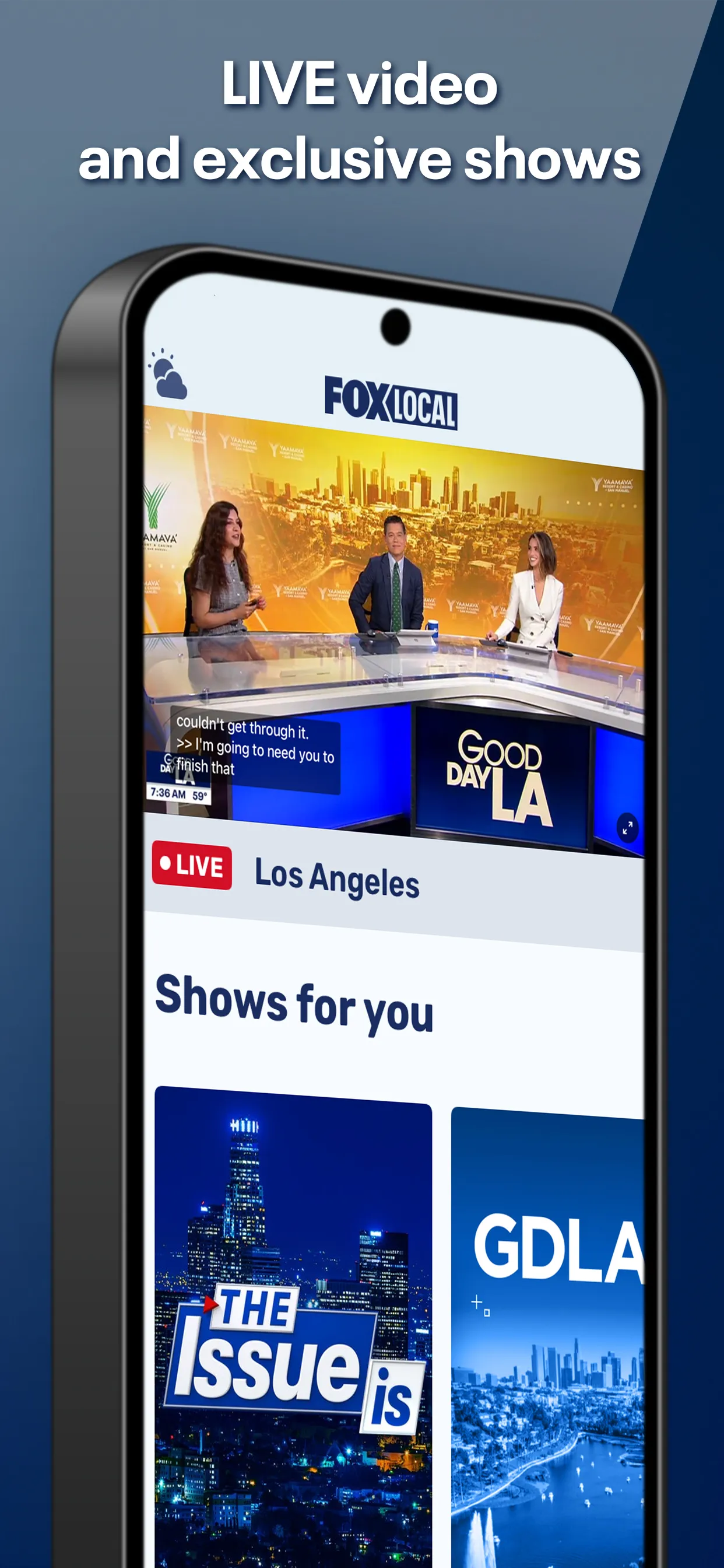 FOX LOCAL: Live News & Weather | Indus Appstore | Screenshot