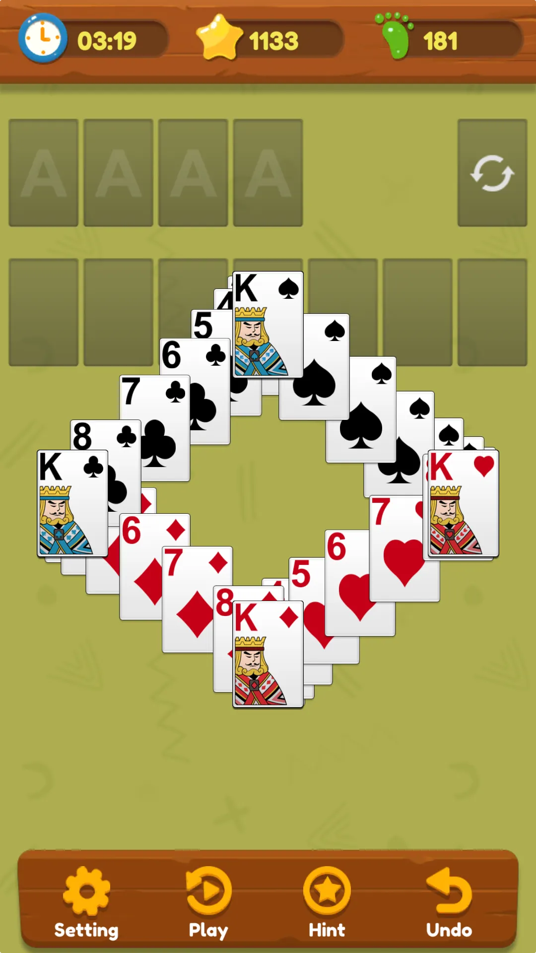 Solitaire Classic - Klondike | Indus Appstore | Screenshot