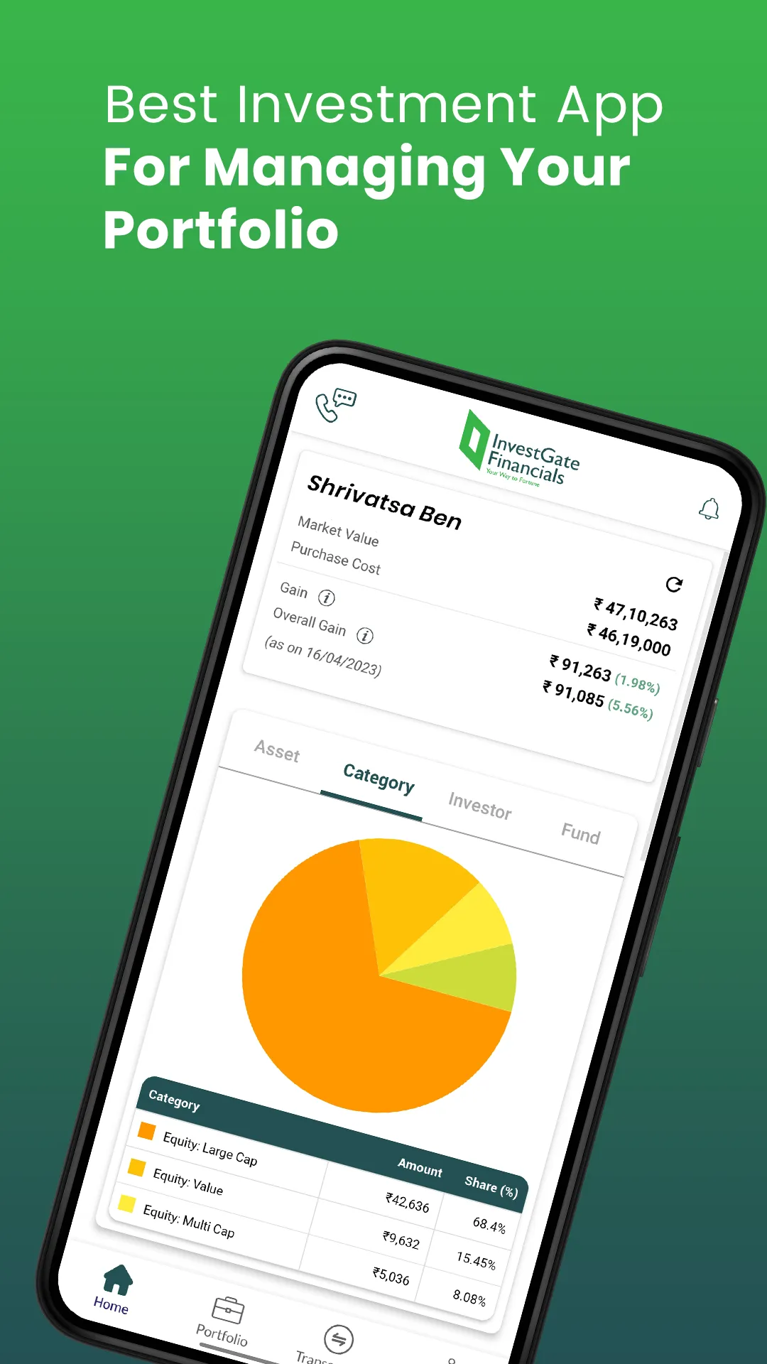 InvestGate Financials | Indus Appstore | Screenshot