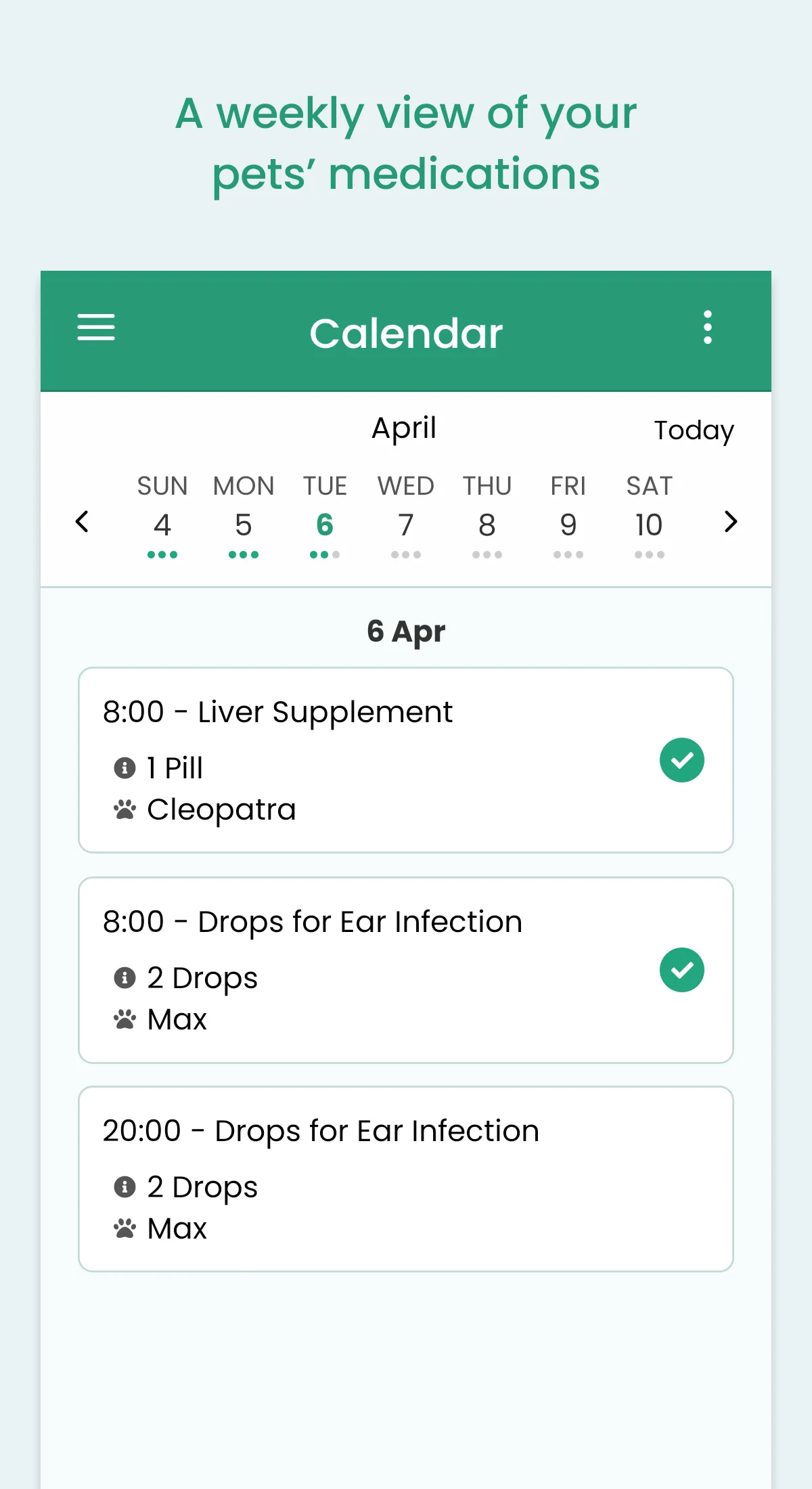 Notepet: Pet care & medication | Indus Appstore | Screenshot