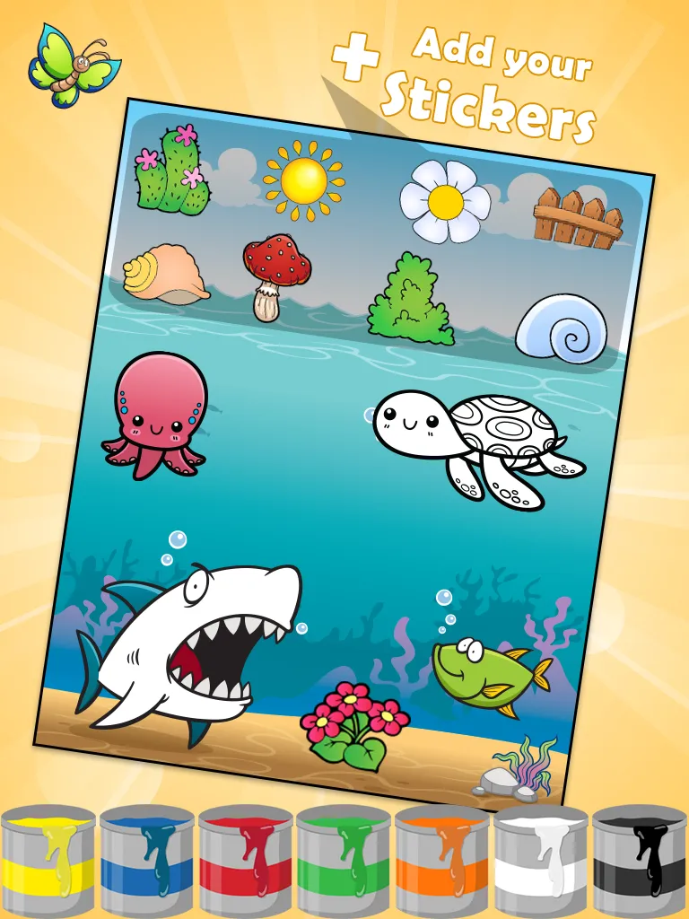 Coloring Games: Color Animals | Indus Appstore | Screenshot