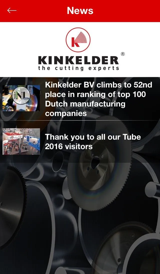 Kinkelder saw blades | Indus Appstore | Screenshot