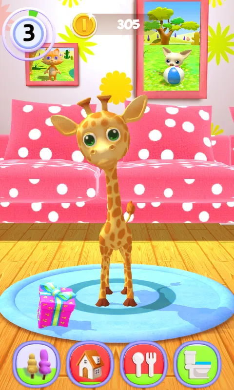 Talking Giraffe | Indus Appstore | Screenshot