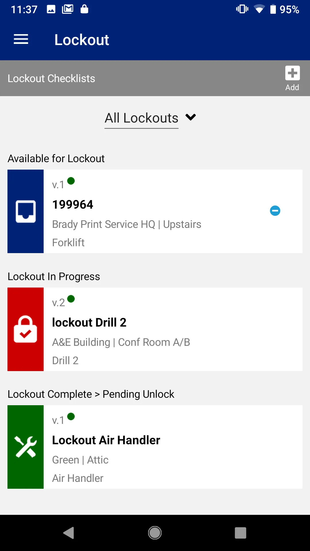 Brady Smart Lockout | Indus Appstore | Screenshot