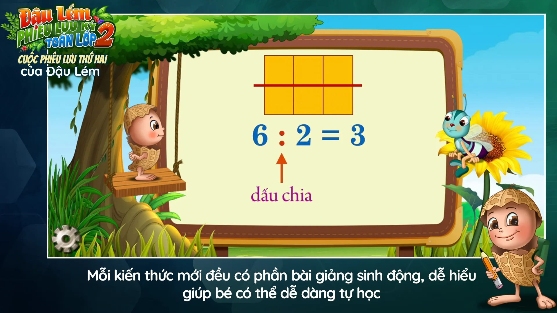 Đậu Lém - Toán 2 | Indus Appstore | Screenshot