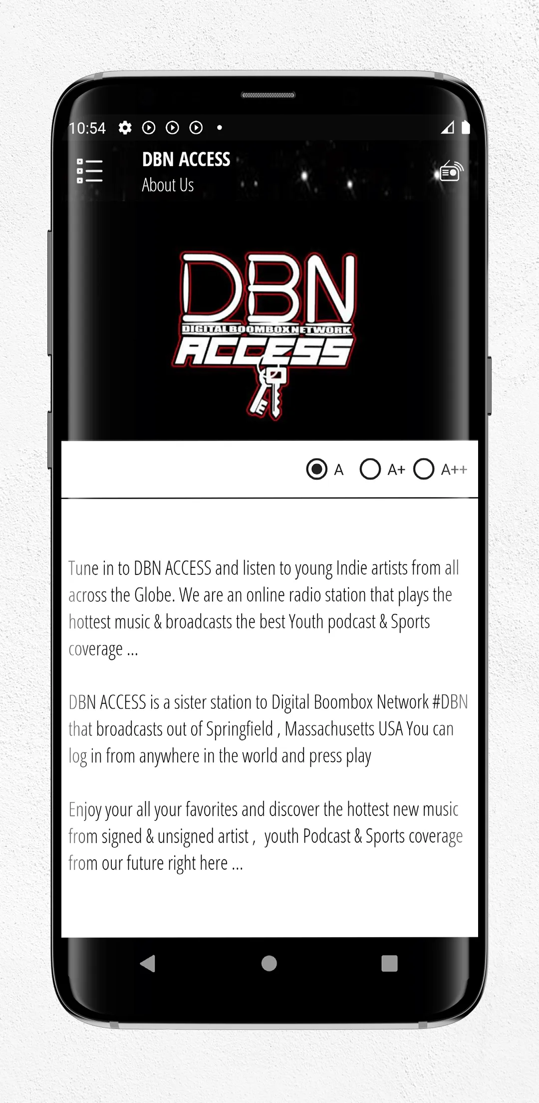 DBN ACCESS | Indus Appstore | Screenshot