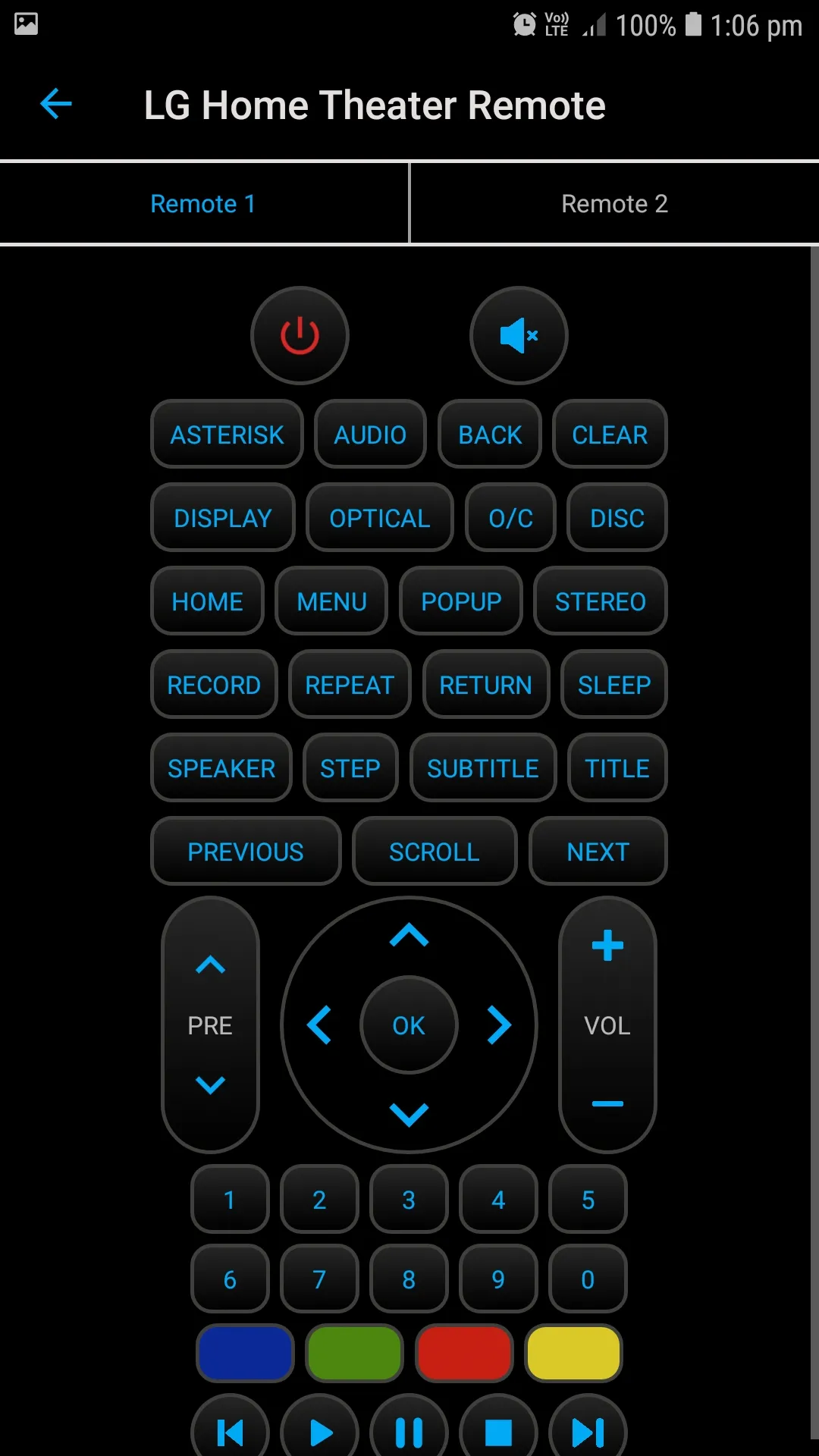 Remote For Home Theater | Indus Appstore | Screenshot