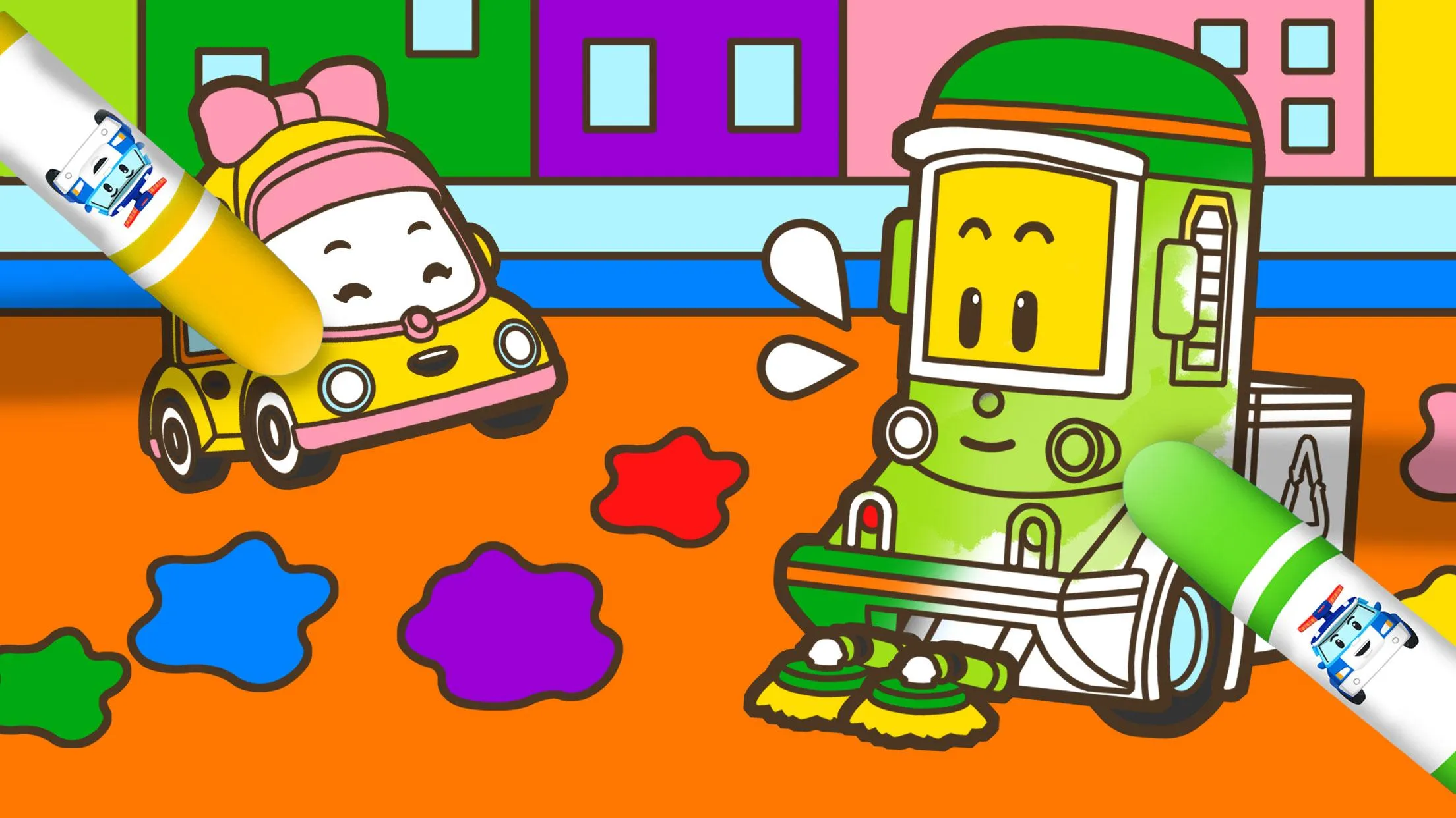 Robocar Poli SketchBook - Kids | Indus Appstore | Screenshot