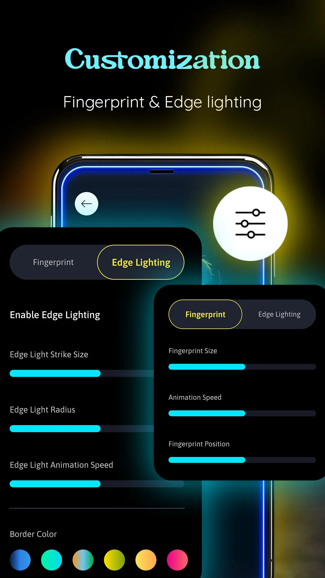 Fingerprint & Edge Animations | Indus Appstore | Screenshot