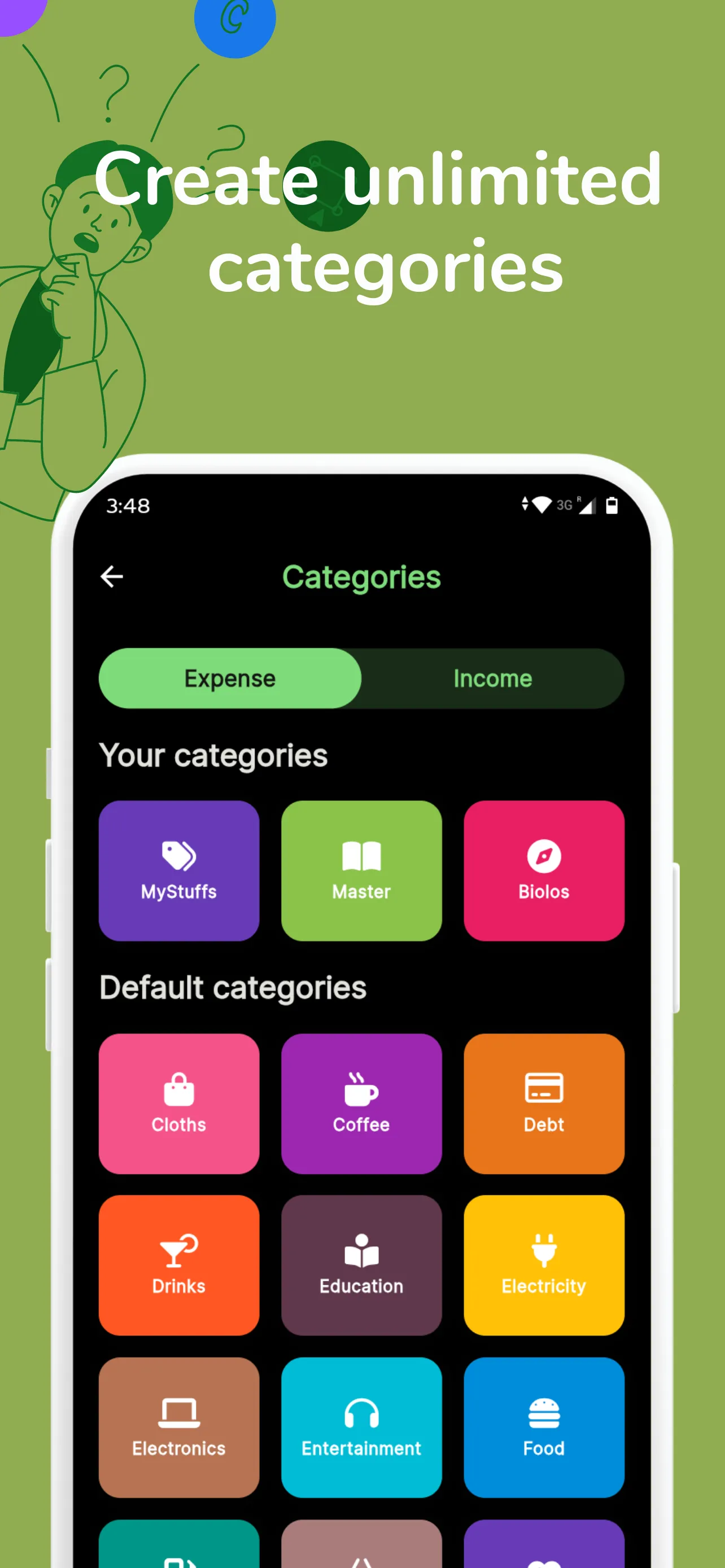 Billiffy Expense Manager | Indus Appstore | Screenshot