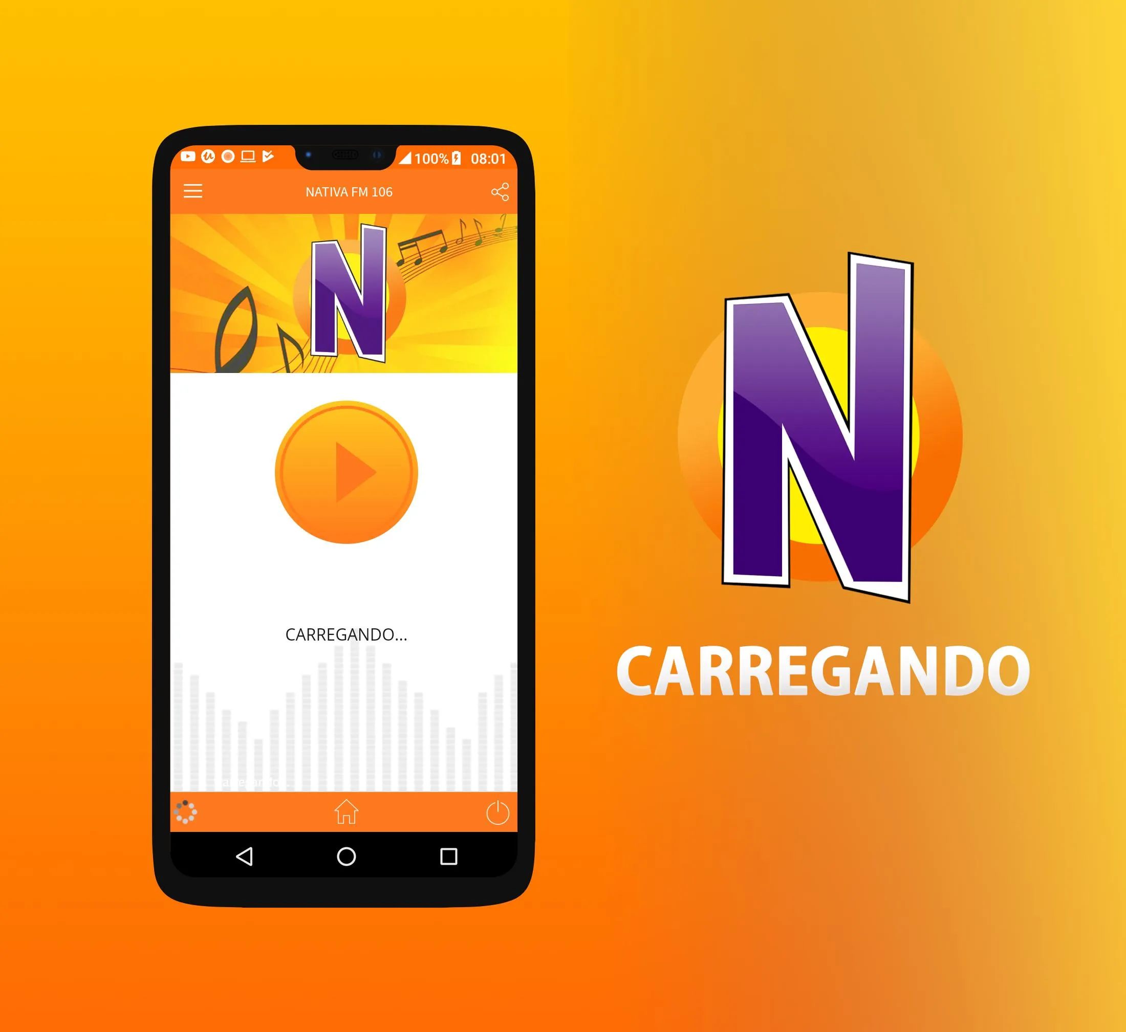 Nativa FM 106 - Governador Arc | Indus Appstore | Screenshot