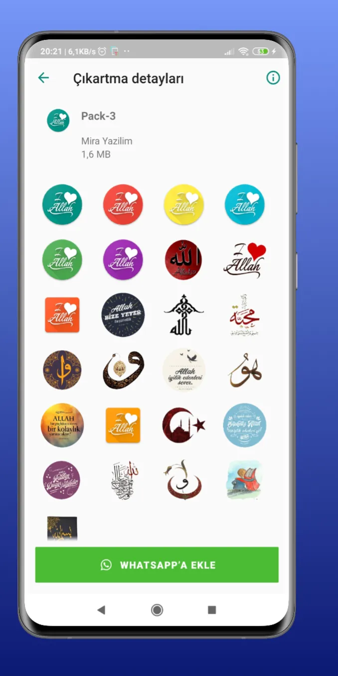 Muslim Islamic Sticker-Memoji  | Indus Appstore | Screenshot