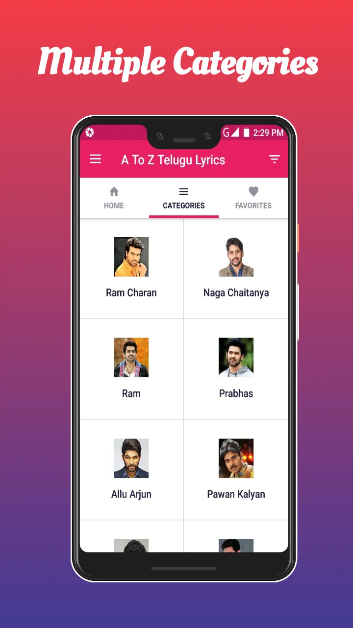 A To Z Telugu Lyrics | Indus Appstore | Screenshot