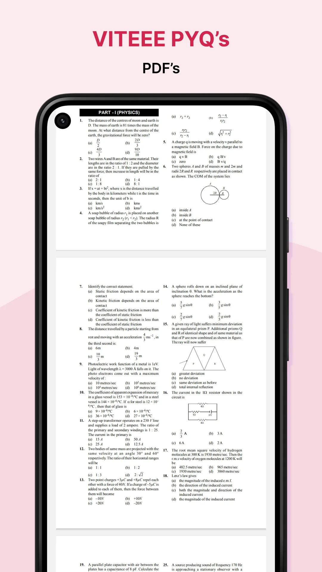 VITEEE Mock Test, PYQs 2024 | Indus Appstore | Screenshot