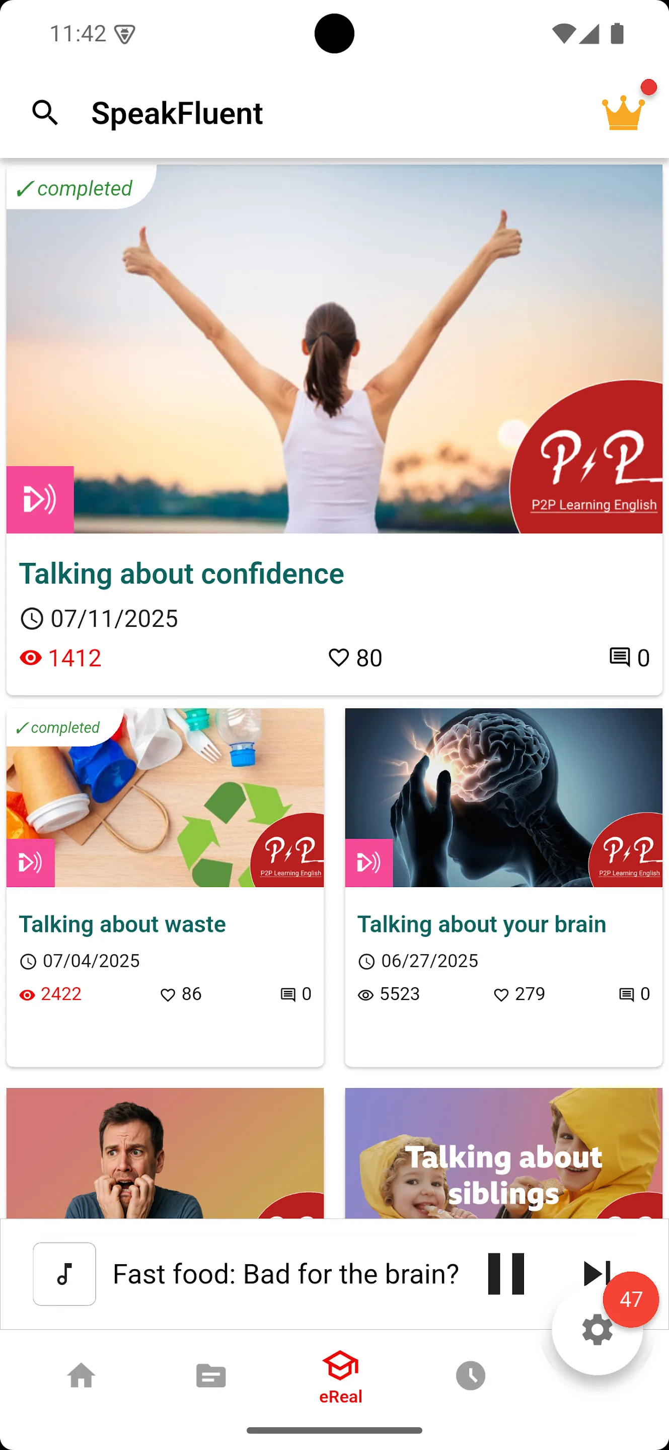 English Speaking: SpeakFluent | Indus Appstore | Screenshot