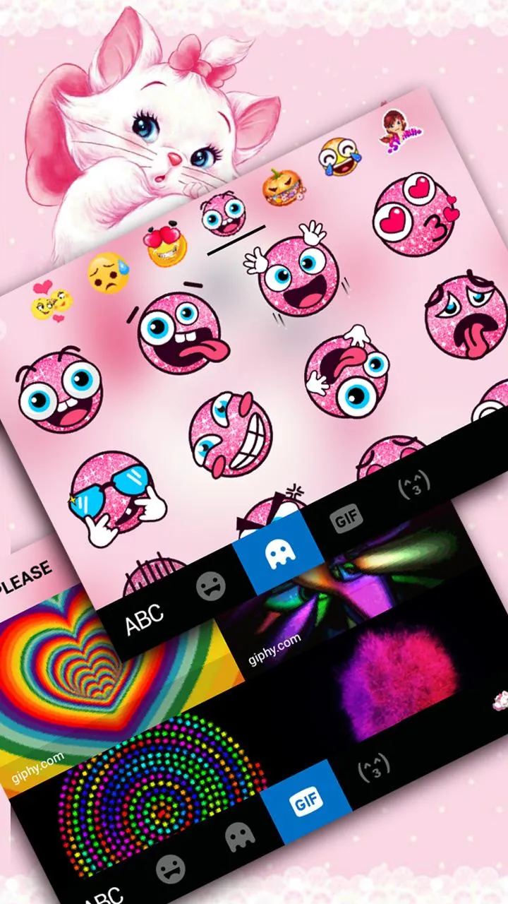Girlish Kitty Theme | Indus Appstore | Screenshot