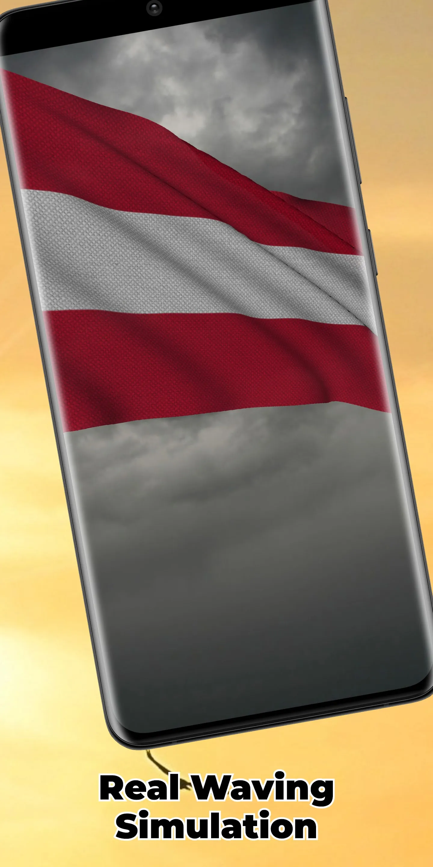 Austria Flag Live Wallpaper | Indus Appstore | Screenshot