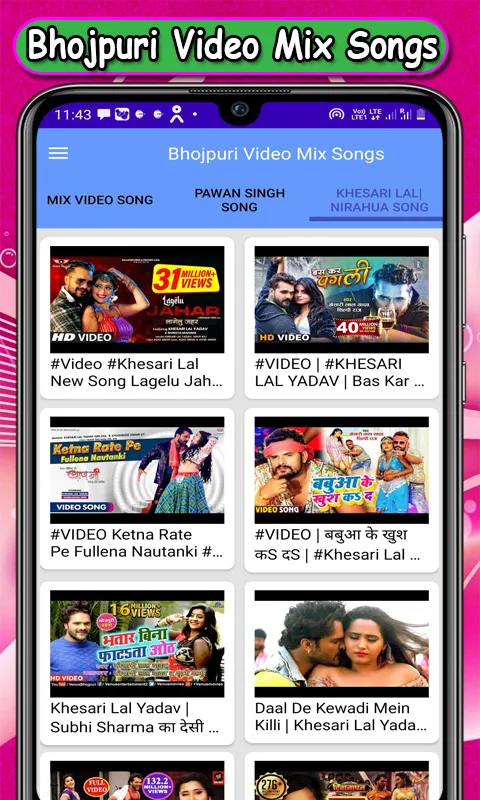 Bhojpuri Video Songs HD 2023 | Indus Appstore | Screenshot