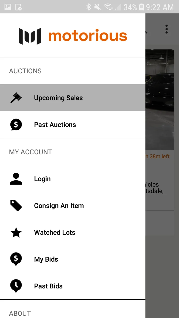 Motorious Online Auctions | Indus Appstore | Screenshot