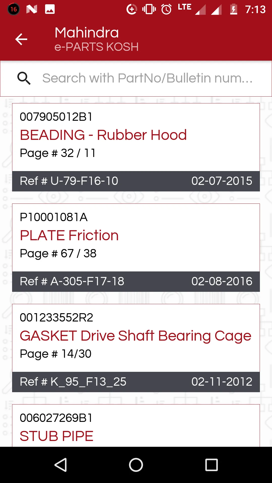 Mahindra e - PARTS KOSH | Indus Appstore | Screenshot