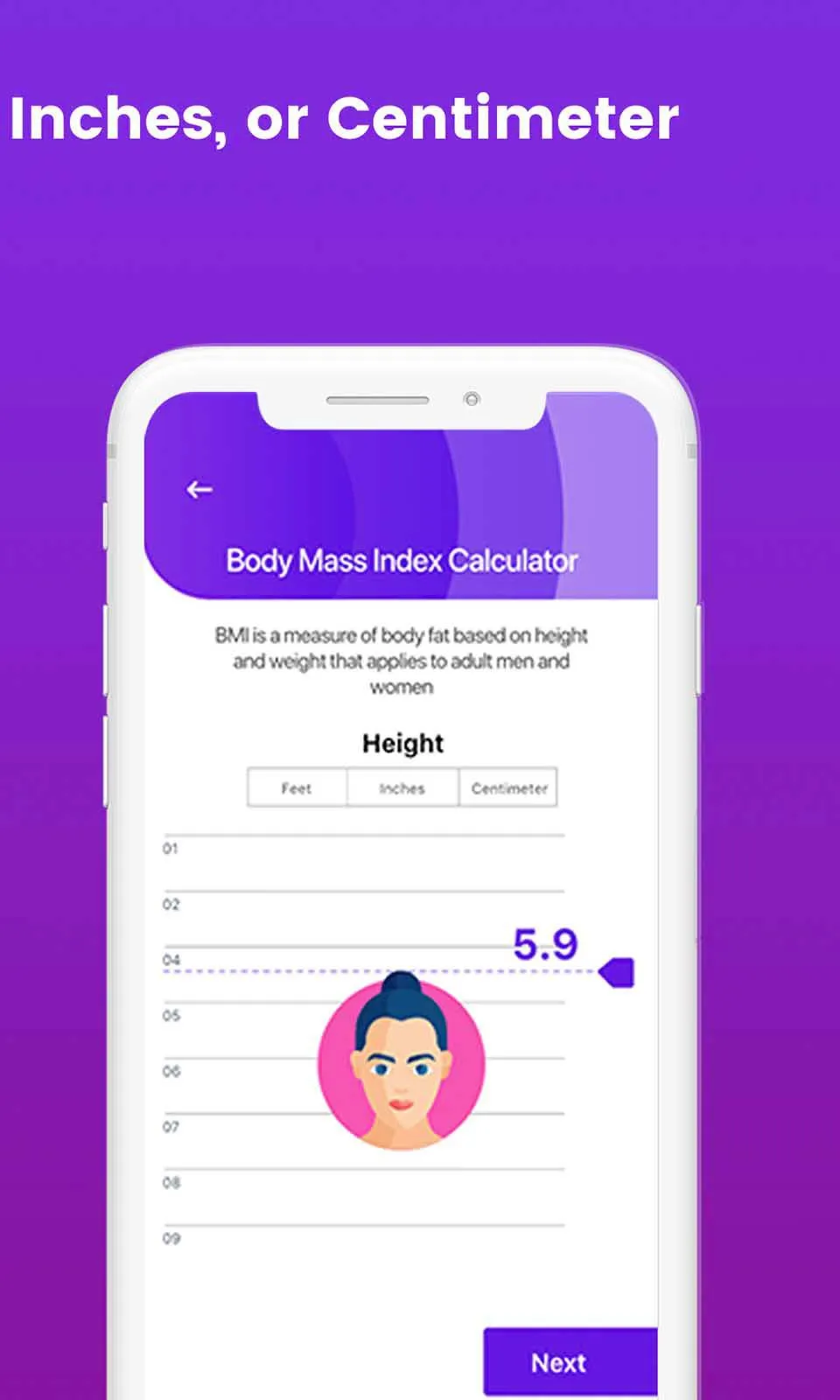 BMI / Body Fat Calculator | Indus Appstore | Screenshot