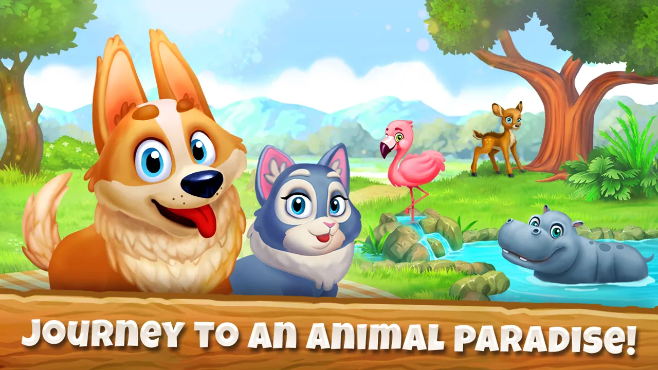 Animal Tales: Fun Match 3 Game | Indus Appstore | Screenshot