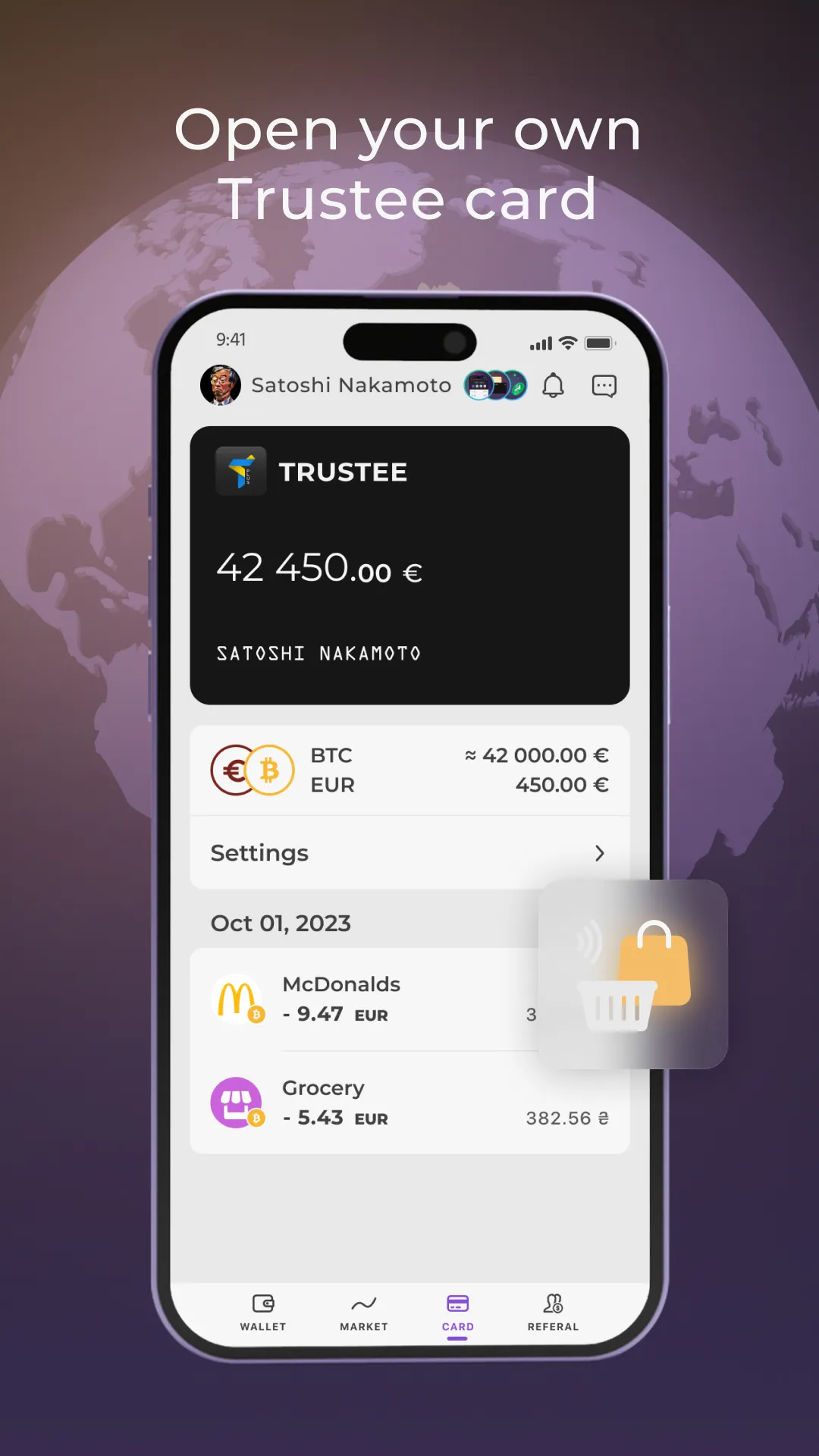 Trustee Plus | Wallet & Card | Indus Appstore | Screenshot