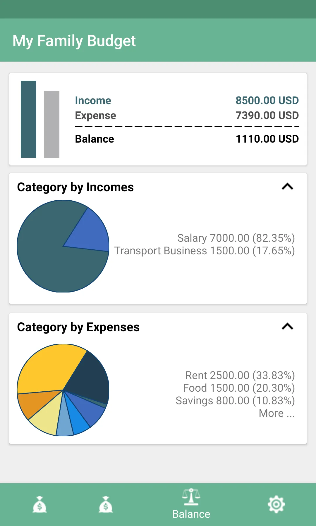 My Xpense | Indus Appstore | Screenshot