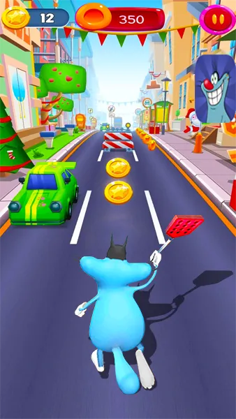 Oggy & Cafards Endless Runner | Indus Appstore | Screenshot