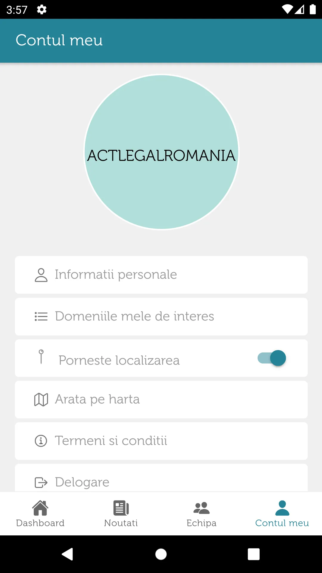 actLegalRomania - White Collar | Indus Appstore | Screenshot